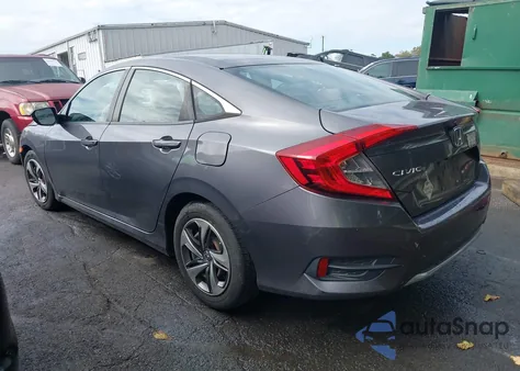2019 Honda Civic Lx из США, поврежденный, VIN 2HGFC2F68KH510377